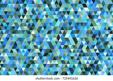 Color abstract triangle strip geometric pattern generative art background. Vector illustration graphic.