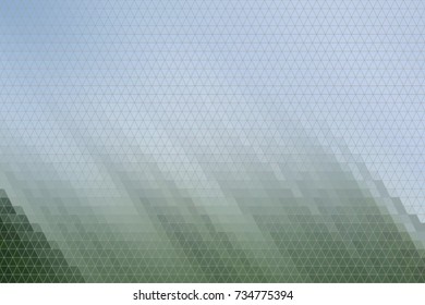 Color abstract triangle strip geometric pattern generative art background. Vector illustration graphic.