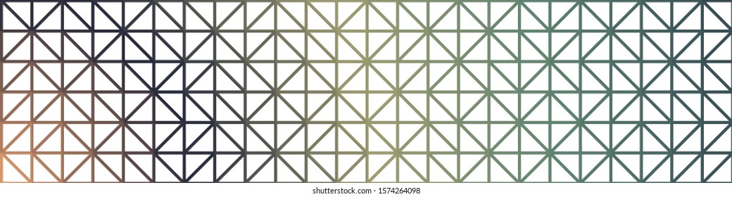 Color Abstract trianglify Generative Art background illustration