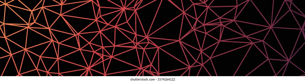 Color Abstract trianglify Generative Art background illustration