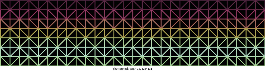 Color Abstract trianglify Generative Art background illustration