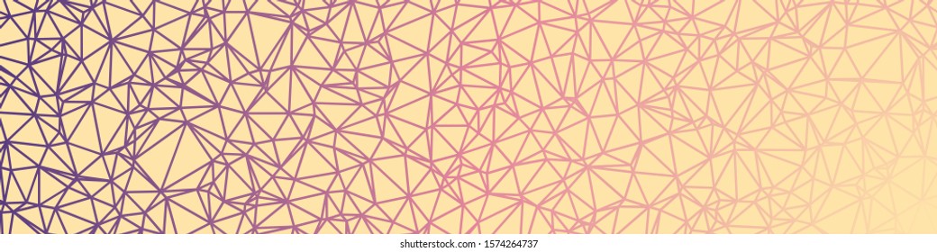 Color Abstract trianglify Generative Art background illustration