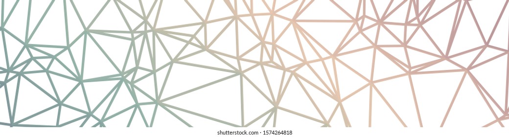 Color Abstract trianglify Generative Art background illustration