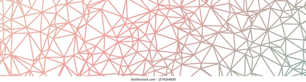 Color Abstract trianglify Generative Art background illustration