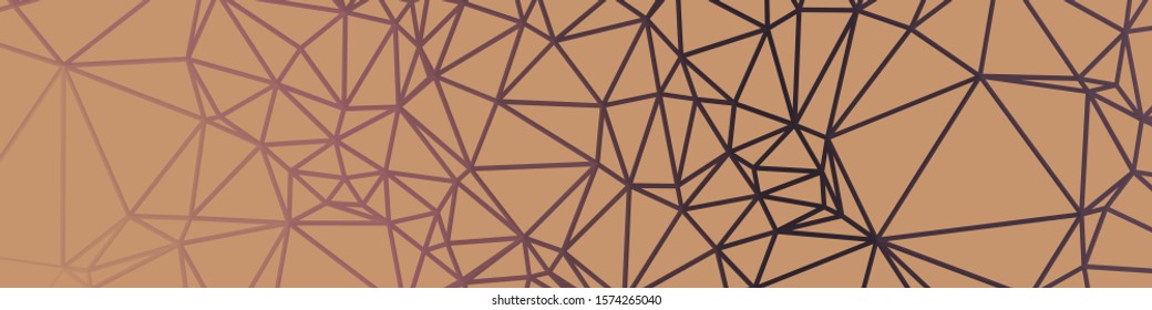 Color Abstract trianglify Generative Art background illustration