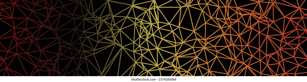Color Abstract trianglify Generative Art background illustration