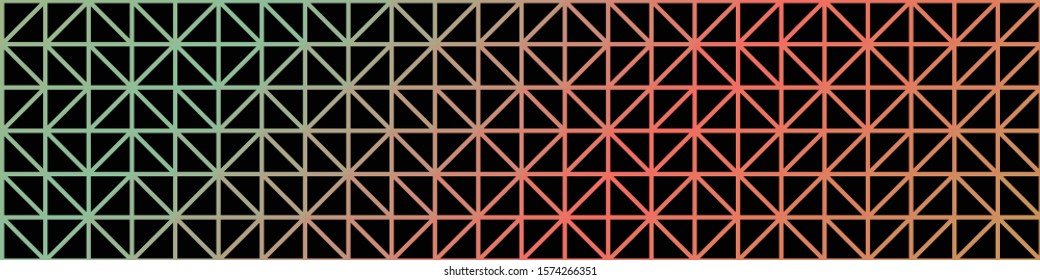 Color Abstract trianglify Generative Art background illustration