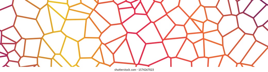 Color Abstract trianglify Generative Art background illustration