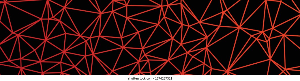 Color Abstract trianglify Generative Art background illustration