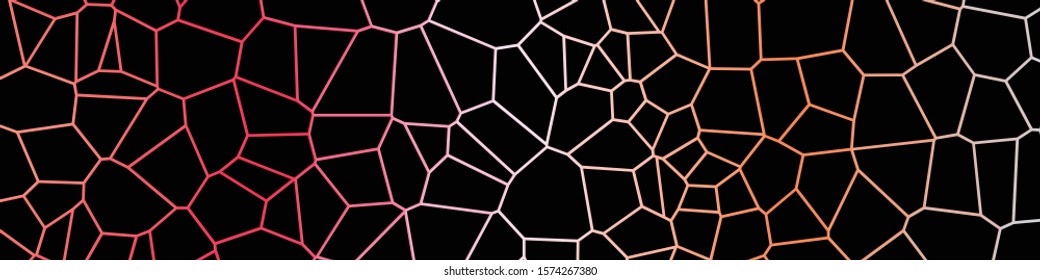 Color Abstract trianglify Generative Art background illustration