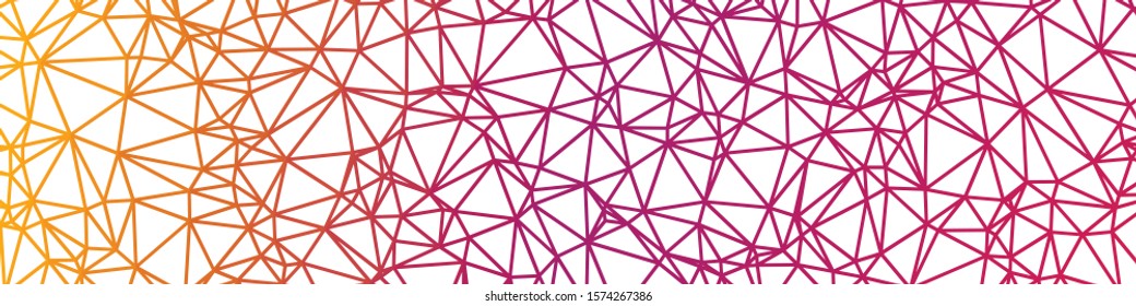 Color Abstract trianglify Generative Art background illustration