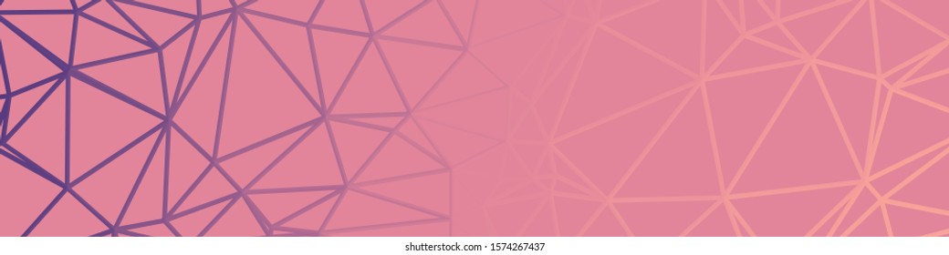 Color Abstract trianglify Generative Art background illustration