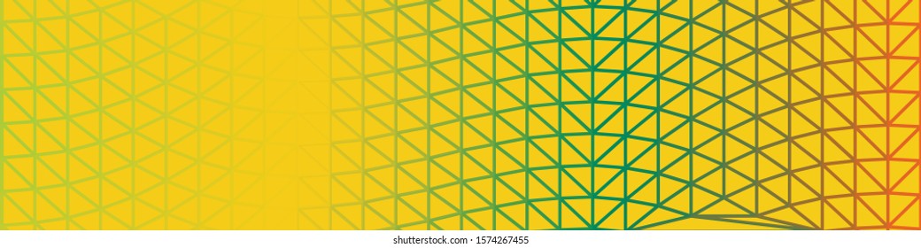 Color Abstract trianglify Generative Art background illustration