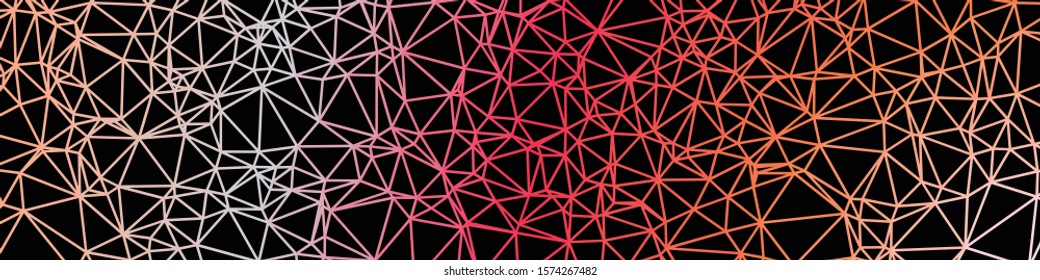 Color Abstract trianglify Generative Art background illustration