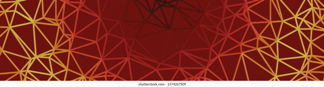 Color Abstract trianglify Generative Art background illustration