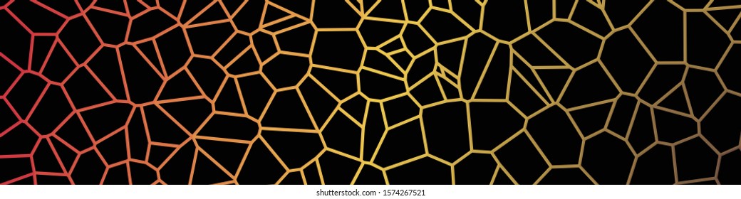 Color Abstract trianglify Generative Art background illustration