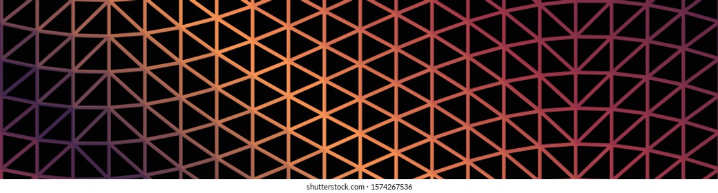 Color Abstract trianglify Generative Art background illustration