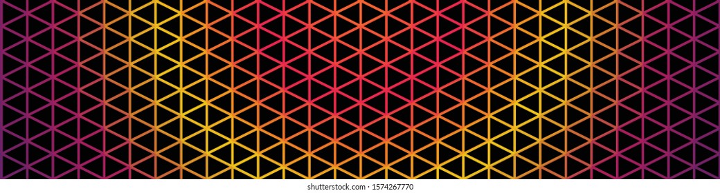 Color Abstract trianglify Generative Art background illustration