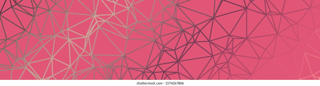 Color Abstract trianglify Generative Art background illustration
