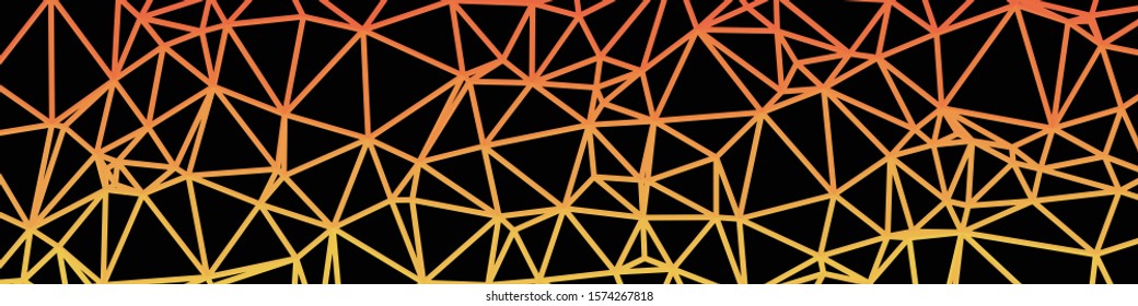 Color Abstract trianglify Generative Art background illustration