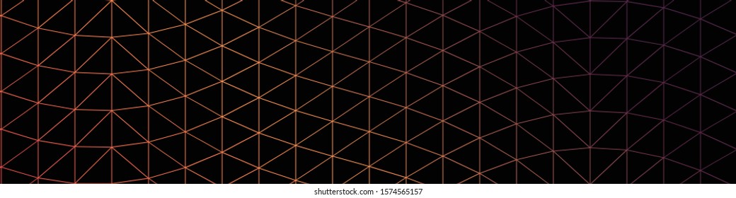Color Abstract trianglify Generative Art background illustration