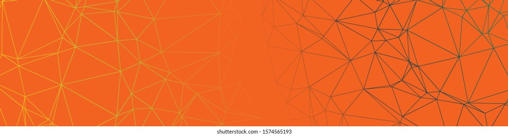 Color Abstract trianglify Generative Art background illustration