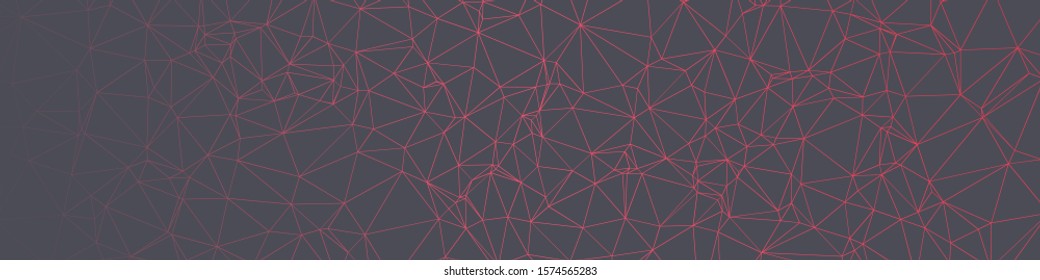 Color Abstract trianglify Generative Art background illustration