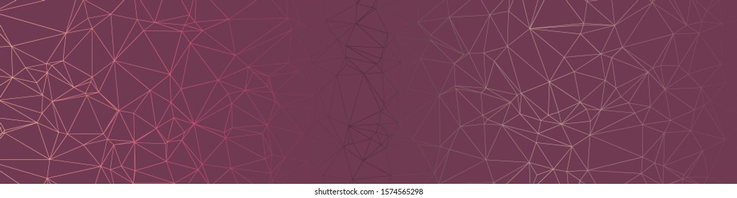 Color Abstract trianglify Generative Art background illustration
