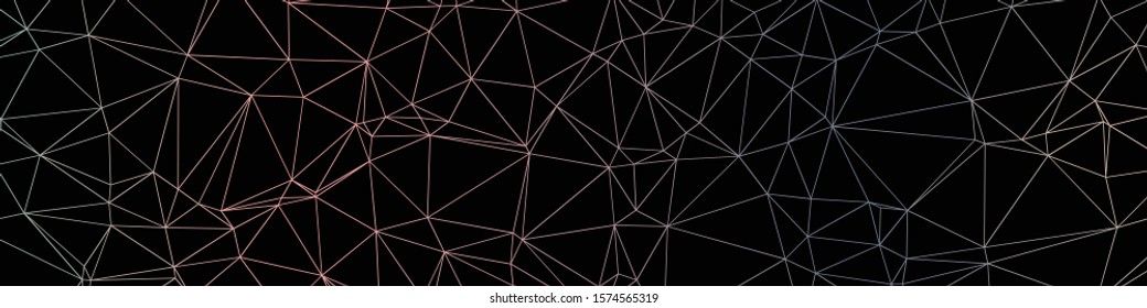 Color Abstract trianglify Generative Art background illustration