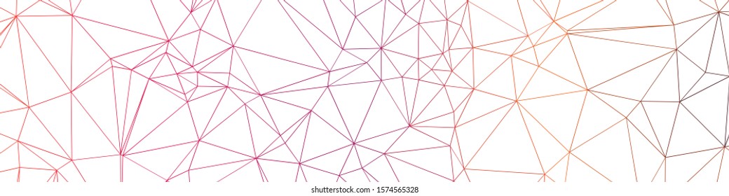 Color Abstract trianglify Generative Art background illustration