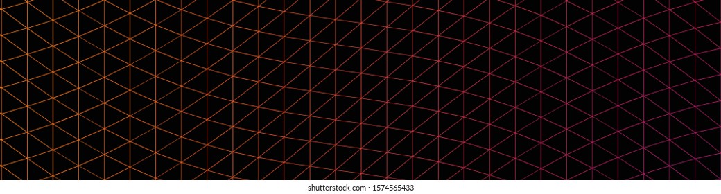 Color Abstract trianglify Generative Art background illustration