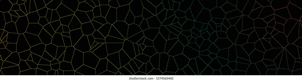 Color Abstract trianglify Generative Art background illustration