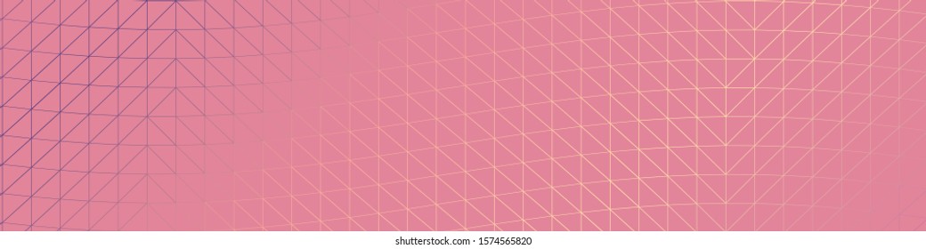 Color Abstract trianglify Generative Art background illustration