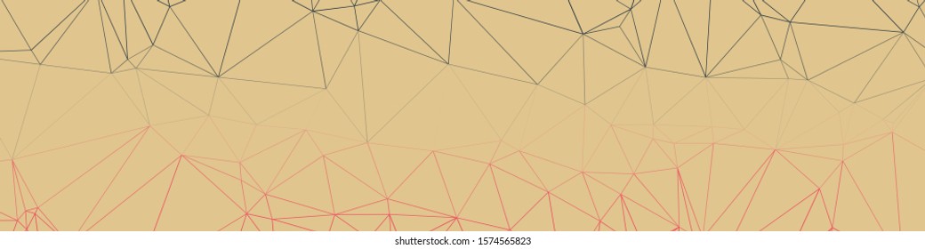 Color Abstract trianglify Generative Art background illustration
