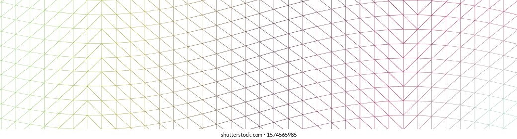 Color Abstract trianglify Generative Art background illustration