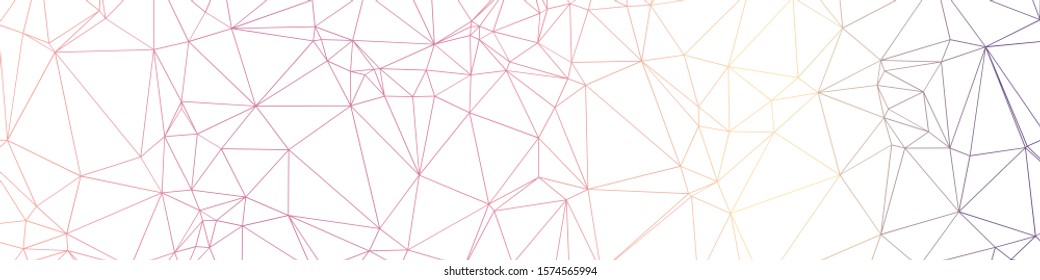 Color Abstract trianglify Generative Art background illustration