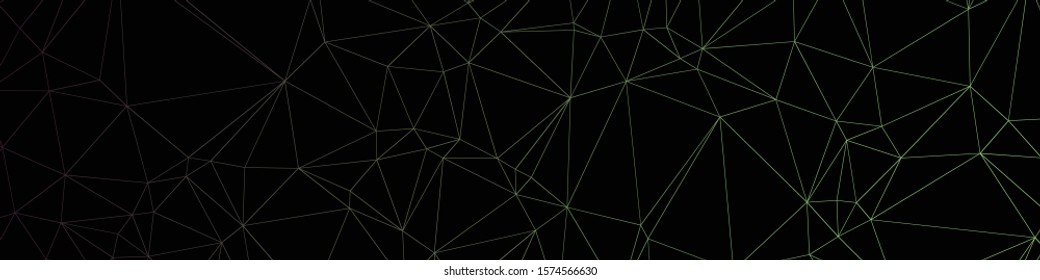 Color Abstract trianglify Generative Art background illustration