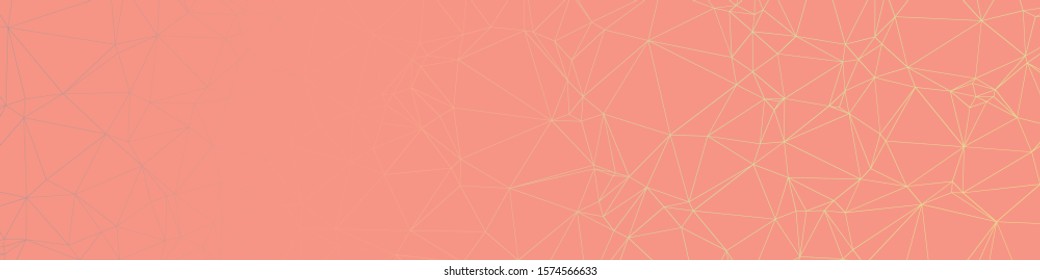 Color Abstract trianglify Generative Art background illustration