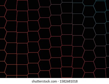 Color Abstract trianglify Generative Art background illustration