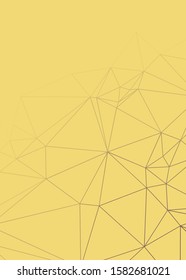 Color Abstract trianglify Generative Art background illustration