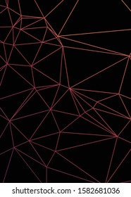 Color Abstract trianglify Generative Art background illustration