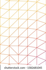 Color Abstract trianglify Generative Art background illustration