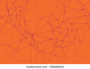 Color Abstract trianglify Generative Art background illustration