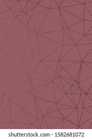 Color Abstract trianglify Generative Art background illustration