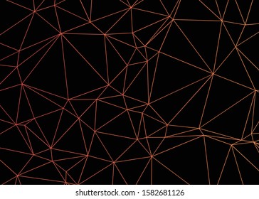 Color Abstract trianglify Generative Art background illustration