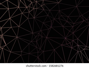 Color Abstract trianglify Generative Art background illustration