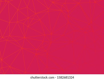 Color Abstract trianglify Generative Art background illustration