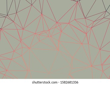 Color Abstract trianglify Generative Art background illustration