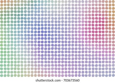 Color abstract twirl circle line, path or  pattern generative art background. Style of mosaic or tile. Vector illustration graphic.