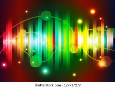 Color abstract vector background eps 10